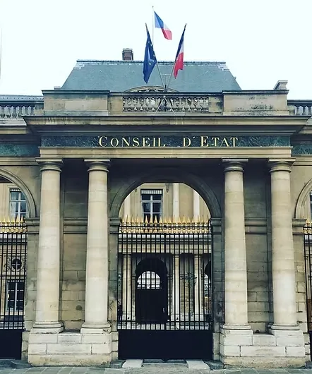 Façade du Conseil d'État à Paris, institution pour laquelle SOGEDICOM intervient